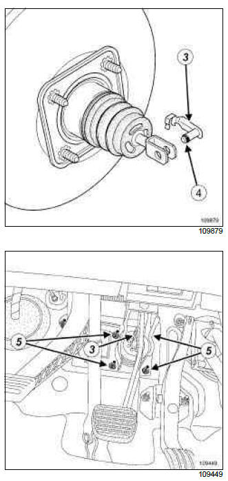 Renault Clio. Brake servo