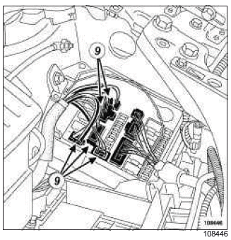 Renault Clio. Engine - gearbox assembly: Removal - Refitting