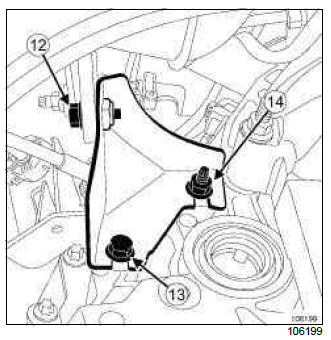 Renault Clio. Cylinder head: Removal - Refitting