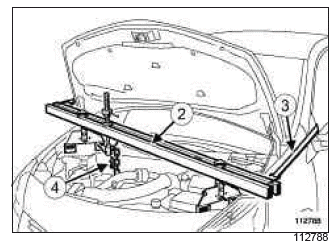 Renault Clio. Timing belt: Removal - Refitting