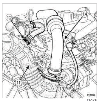 Renault Clio. Engine - gearbox assembly: Removal - Refitting