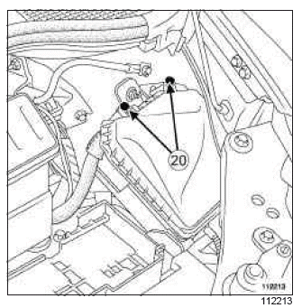 Renault Clio. Engine - gearbox assembly: Removal - Refitting