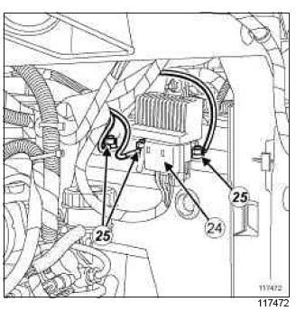 Renault Clio. Engine - gearbox assembly: Removal - Refitting