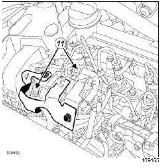 Renault Clio. Engine - gearbox assembly: Removal - Refitting