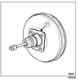 Renault Clio. Brake servo
