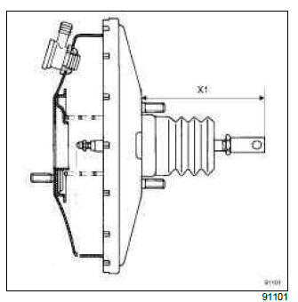 Renault Clio. Brake servo