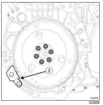 Renault Clio. Cylinder head: Removal - Refitting