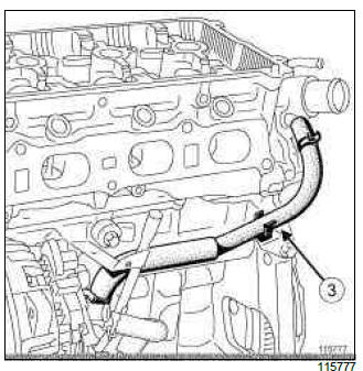 Renault Clio. Cylinder head: Removal - Refitting