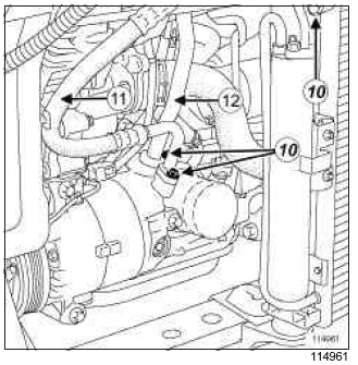 Renault Clio. Engine - gearbox assembly: Removal - Refitting