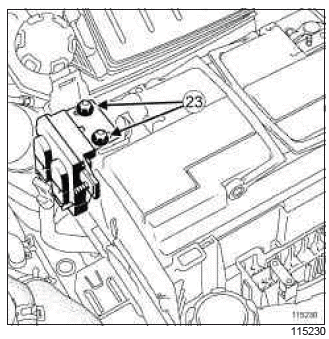 Renault Clio. Engine - gearbox assembly: Removal - Refitting