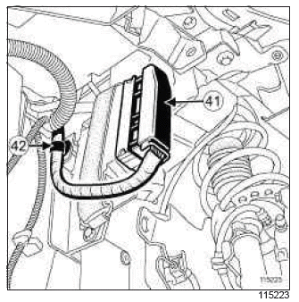 Renault Clio. Engine - gearbox assembly: Removal - Refitting