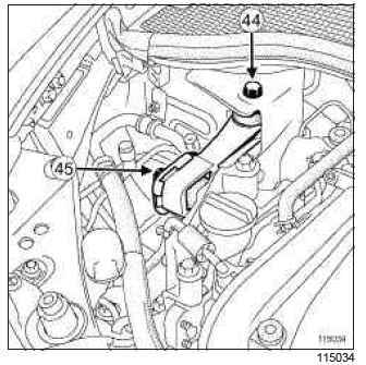 Renault Clio. Engine - gearbox assembly: Removal - Refitting