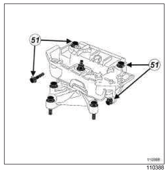 Renault Clio. Engine - gearbox assembly: Removal - Refitting