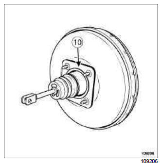 Renault Clio. Brake servo