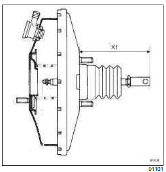 Renault Clio. Brake servo