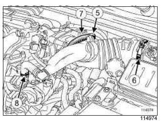 Renault Clio. Engine - gearbox assembly: Removal - Refitting