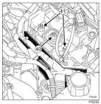 Renault Clio. Engine - gearbox assembly: Removal - Refitting