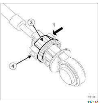 Renault Clio. Manual gear control: Adjustment