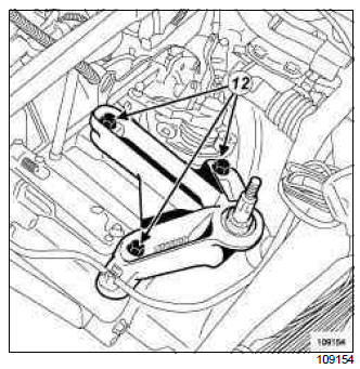 Renault Clio - Manual gearbox: Removal - Refitting - Manual Gearbox