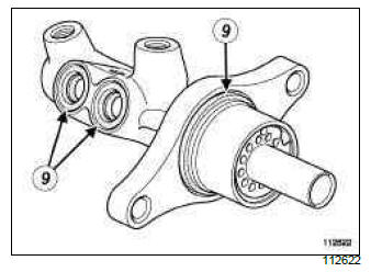 Renault Clio. Master cylinder