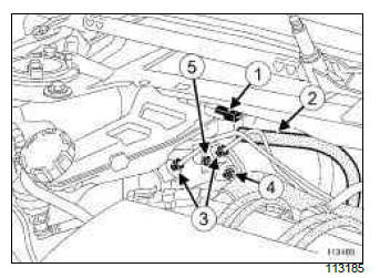 Renault Clio. Master cylinder