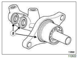 Renault Clio. Master cylinder