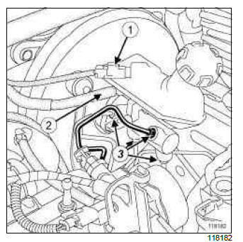 Renault Clio. Master cylinder