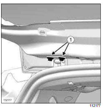 Renault Clio. Tailgate