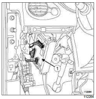 Renault Clio. Opening elements management: List and location of components