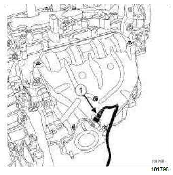 Renault Clio. Oxygen sensors: Removal - Refitting