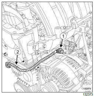 Renault Clio. Oxygen sensors: Removal - Refitting