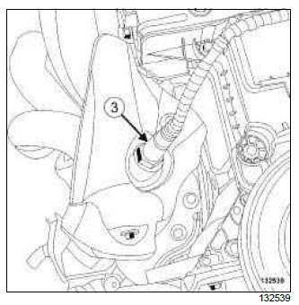 Renault Clio. Oxygen sensors: Removal - Refitting