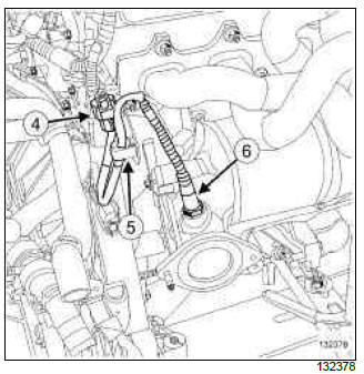 Renault Clio. Oxygen sensors: Removal - Refitting