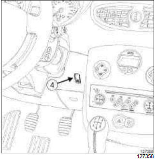 Renault Clio. Parking distance control