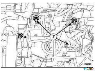 Renault Clio. Passenger compartment fan assembly control unit: Removal - Refitting