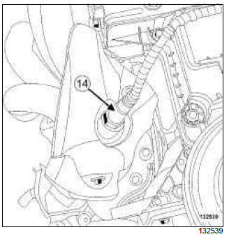 Renault Clio. Petrol injection: List and location of components