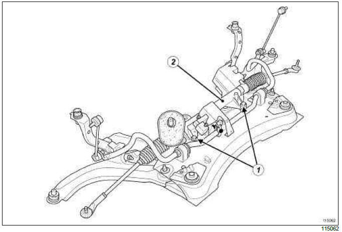 Renault Clio. Power-assisted steering