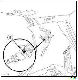 Renault Clio. Quarter panel trim: Removal - Refitting