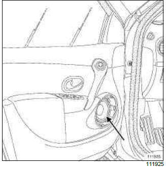 Renault Clio. Radio: List and location of components