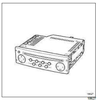 Renault Clio. Radio: Before/after repair procedure