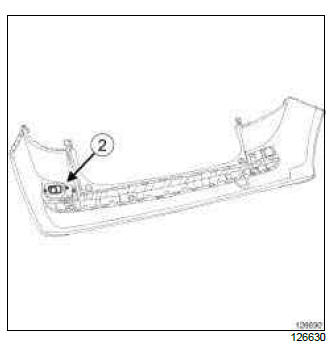 Renault Clio. Rear bumper: Stripping - Rebuilding