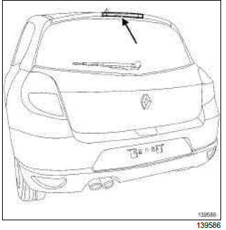 Renault Clio. Rear lighting: List and location of components
