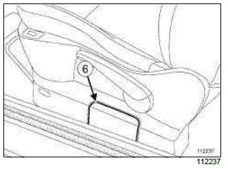 Renault Clio. Rear wiring