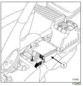 Renault Clio. Rear wiring