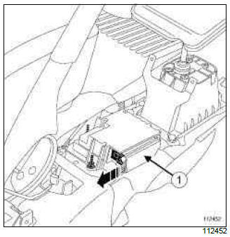 Renault Clio. Rear wiring