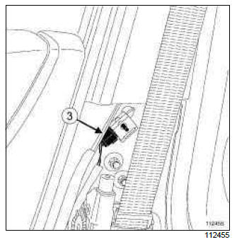 Renault Clio. Rear wiring