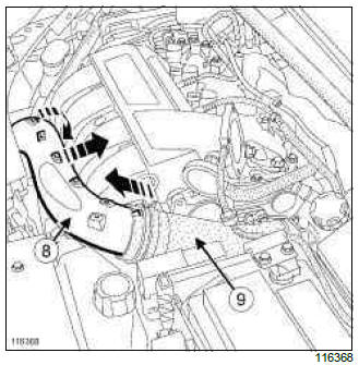 Renault Clio. Lifting eyes: Removal - Refitting