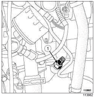 Renault Clio. Oil level sensor: Removal - Refitting