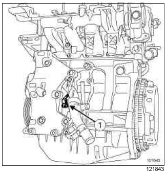 Renault Clio. Oil level sensor: Removal - Refitting