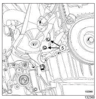 Renault Clio. Lower cover: Removal - Refitting